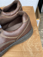 GBX brown leather shoes, size 9