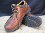 Steel Toe Work Shoes, Size M 12 Wide