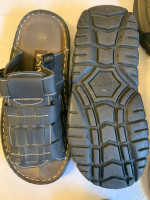 LOT OF 4 pair of men's shoes boots loafers sketchers sneakers