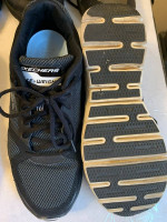 LOT OF 4 pair of men's shoes boots loafers sketchers sneakers