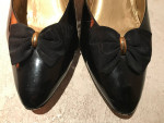 Etienne Aigner dress shoes, black patent leather, size 10M