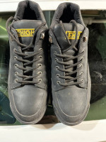 Steel toe work shoes, size 11