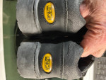 Steel toe work shoes, size 11