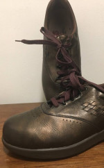 SAS Free Time Tripad Comfort Bronze Leather Sneaker Shoes  Size 9W