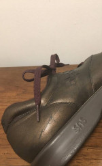SAS Free Time Tripad Comfort Bronze Leather Sneaker Shoes  Size 9W