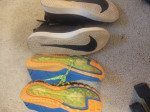 Two pairs of nike shoes size 11