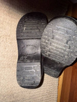 Ladies size 7 multi print clogs shoes
