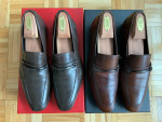 Hugo Boss men's dress shoes 8.5 fits like 9M