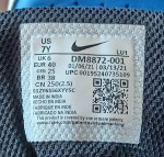 Nike Boys Court DM8872-001 Blue Basketball Shoes Sneakers Sz 7 Y.