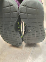 Nike Women's Roshe One Purple Green Athletic Running Shoes Size 10