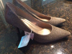 NEW METALLIC DRESS SHOES