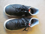 NIKE Black Leather Shoes, Men 11.5