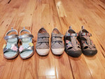 Little girls size 12 shoes keen Carters light up