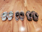 Little girls size 12 shoes keen Carters light up