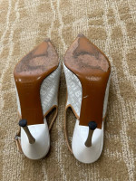 White women’s shoes size 9