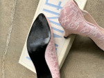 Pink Lace Shoes