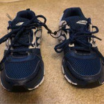 Youth Boys Avia Blue/Gray Tennis/Athletic Shoes, Sz. 4~NEW WITH TAGS