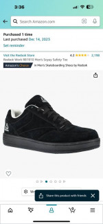 Reebok skate shoes
