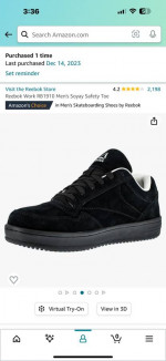 Reebok skate shoes