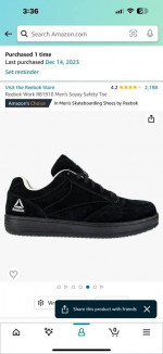 Reebok skate shoes
