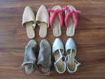 Four Pairs Women's Size 6/6.5 Shoes in Great Condition