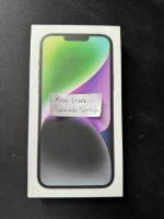 iPhone 14 Plus 128gb Black Brand New Unlocked