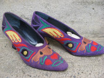 Shoes, elegant, brightly colored