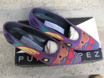 Shoes, elegant, brightly colored