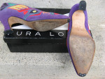 Shoes, elegant, brightly colored
