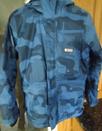 DC Shoes Brand Boy's Hooded WINTER JACKET - Size L (12) LIKE NEW!