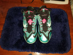 LeBron James Nike tennis shoes
