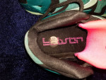 LeBron James Nike tennis shoes