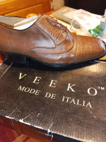 Leather Italian shoes