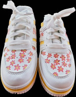 Brand New Custom Flower Shoes Size 8