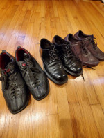 3 pair men's dress shoes.