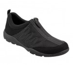 Women’s Easy Spirit ‘Cave’ Zip-up Black Walking Shoes Size 8M – NEW!