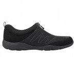 Women’s Easy Spirit ‘Cave’ Zip-up Black Walking Shoes Size 8M – NEW!