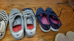10 PAIRS LOT GIRLS VANS AND1 NAUTICA SHOES SIZE 6 3 8 SHOES SANDLES FL