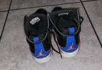 Pair Of Jordan Royal Orange 2021 flight Club 91 Shoes (Size 8.5)