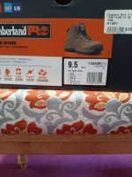 Steel toe boots and alloy lite toe shoes