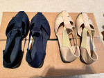 2 pairs women’s shoes