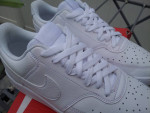 Nike Court Vision Low All White Mens Sneakers Shoes Size 10 with Box