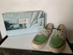 Women's Sperry Top-Sider Get Wet Bahama Green Seersucker 8M Shoes