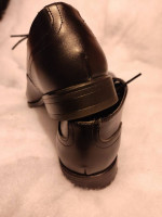 Joseph Abboud Black Mens 10 1/2 Leather Dress Shoes
