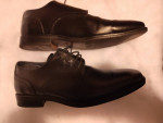 Joseph Abboud Black Mens 10 1/2 Leather Dress Shoes