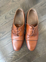 Cole Haan Men's Garrett Grand Cap Ox Oxford shoes, Tan (size US10M)