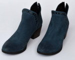 New Bueno - blue Cora bootie shoes