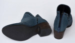 New Bueno - blue Cora bootie shoes