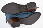 New Bueno - blue Cora bootie shoes