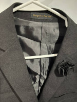 Men’s dress clothes: shoes (1), sport coat (1), pants (2), shirts (3)